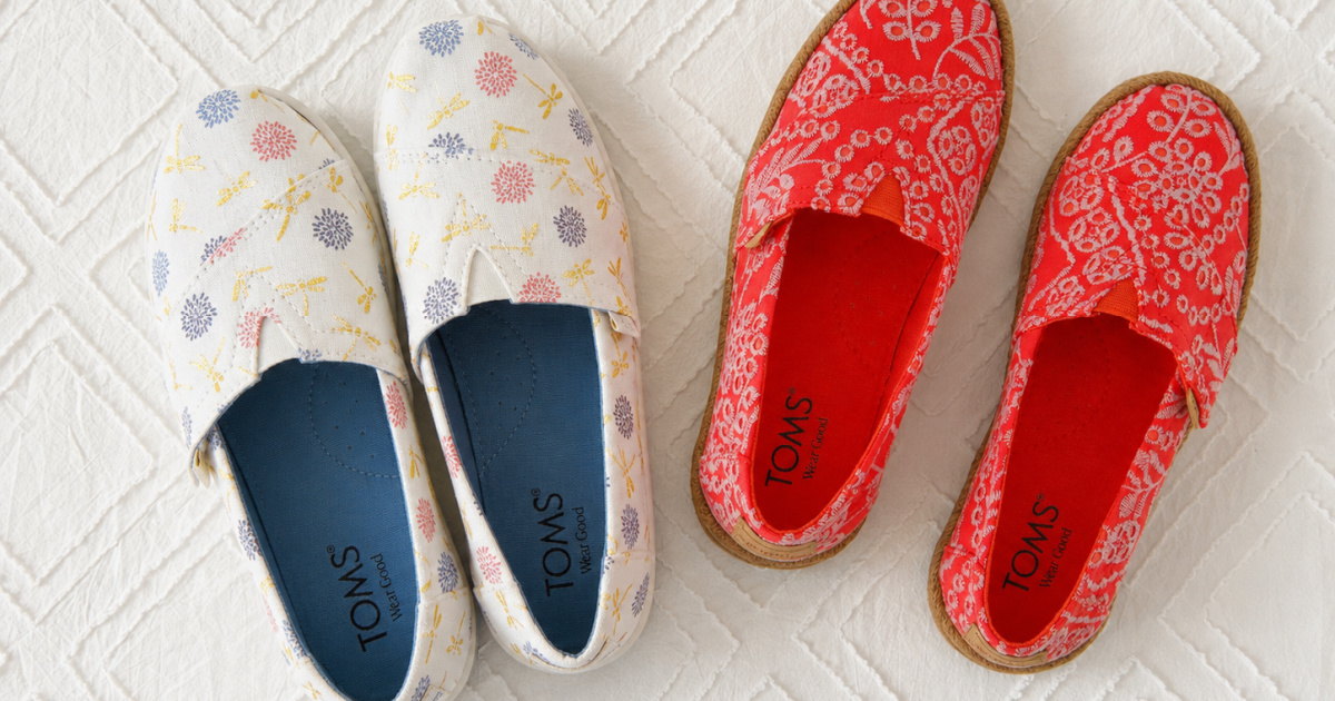 *RARE* TOMS Alpargata Shoes from $13 | Sizes Are Going Fast!