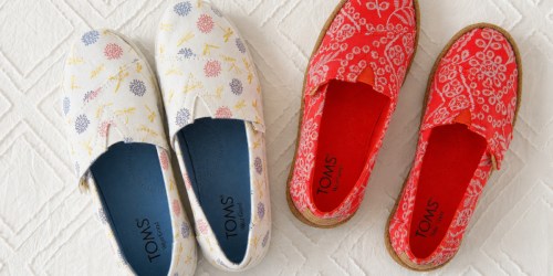 *RARE* TOMS Alpargata Shoes from $13 | Sizes Are Going Fast!