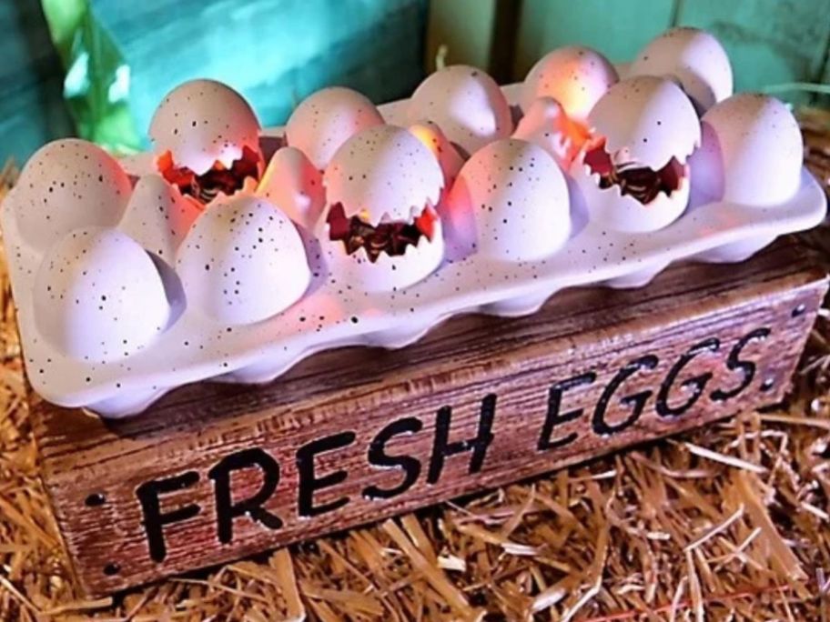Deviled Eggs Animatronic from Tractor Supply