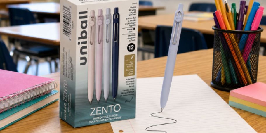Minimalist Uniball Gel Pens 12-Count Just $10 Shipped on Amazon (Reg. $16)