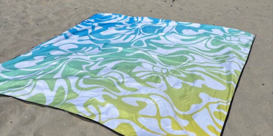 Beach Day Upgrade: Large Waterproof Blankets from $9.99 on Amazon