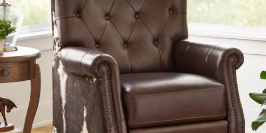 Up to 60% Off Walmart Furniture Clearance | Pioneer Woman Recliner Just $150 Shipped