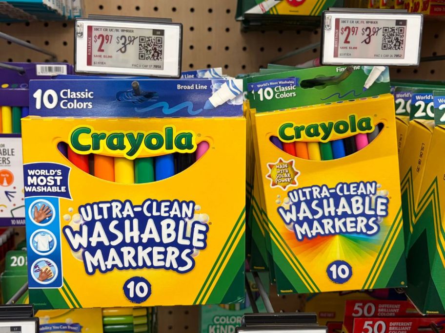 Crayola Washable Markers at Walmart