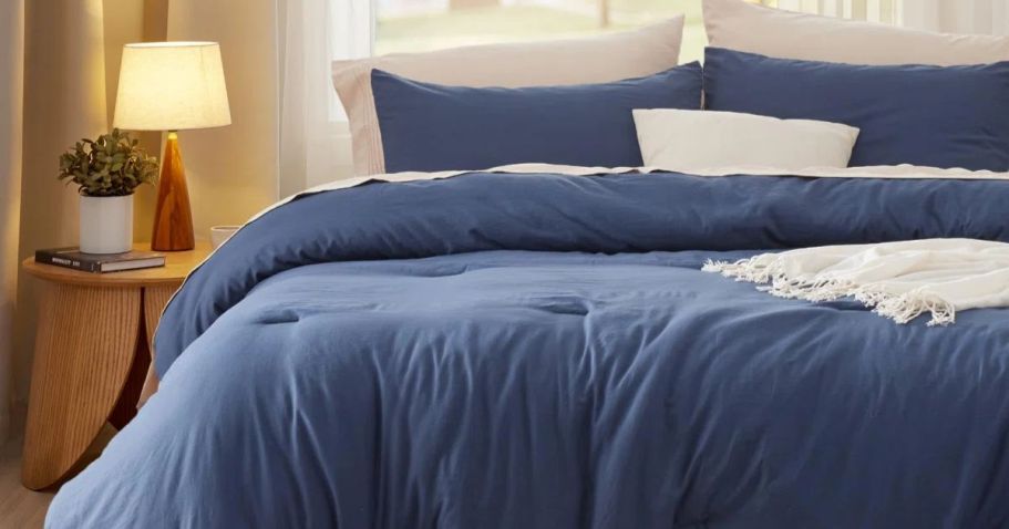 *HOT* Reversible Queen Comforter Set Only $16.88 Shipped on Wayfair.com