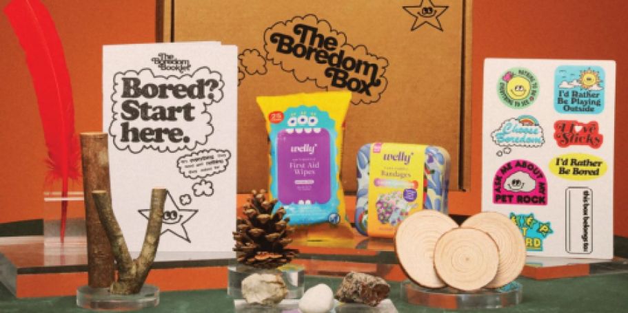 Give Your Kiddos an 80s Childhood w/ a Boredom Box (200 Will Win)