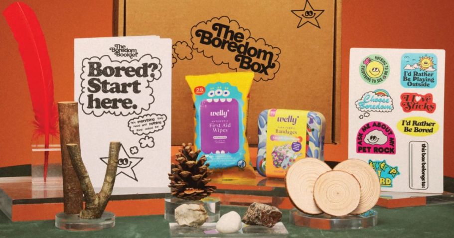Give Your Kiddos an 80s Childhood w/ a Boredom Box (200 Will Win)