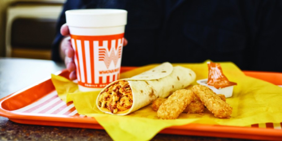 76¢ Whataburger Taquito Until 11 AM (+ BOGO Burgers on 8/8!)