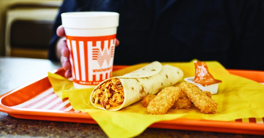 76¢ Whataburger Taquito Until 11 AM (+ BOGO Burgers on 8/8!)