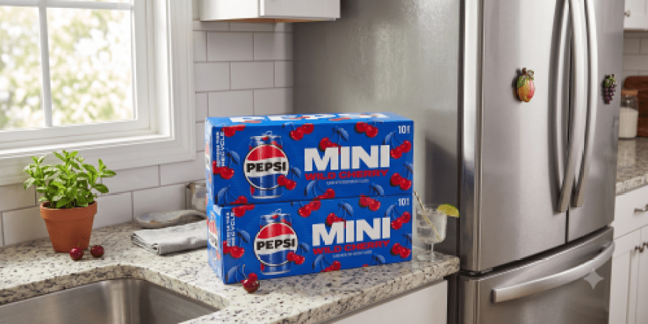 Pepsi Wild Cherry Mini Cans 20-Pack Only $6 Shipped on Amazon (Reg. $13)