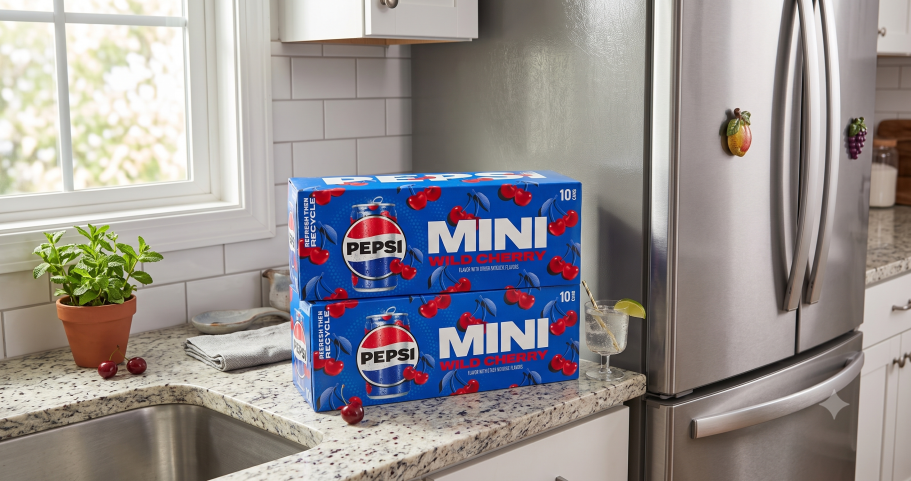 Pepsi Wild Cherry Mini Cans 20-Pack Only $6 Shipped on Amazon (Reg. $13)