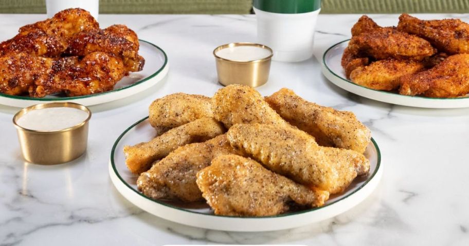 Wingstop Lemon Pepper Trio