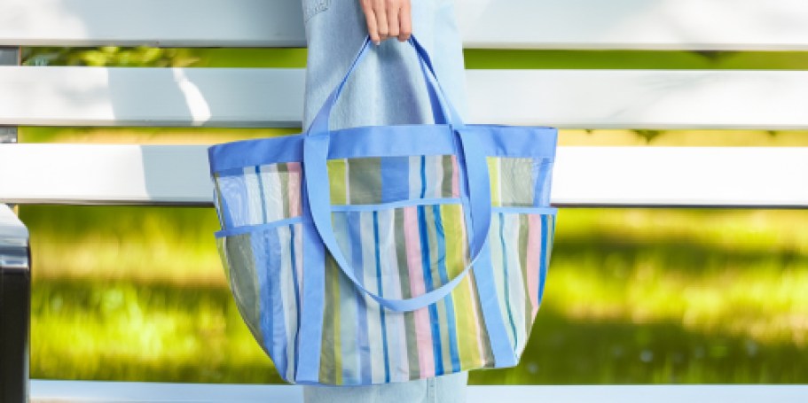 No Boundaries Mesh Beach Totes ONLY $5 on Walmart.com