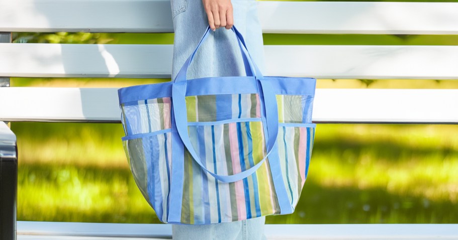 No Boundaries Mesh Beach Totes ONLY $5 on Walmart.com