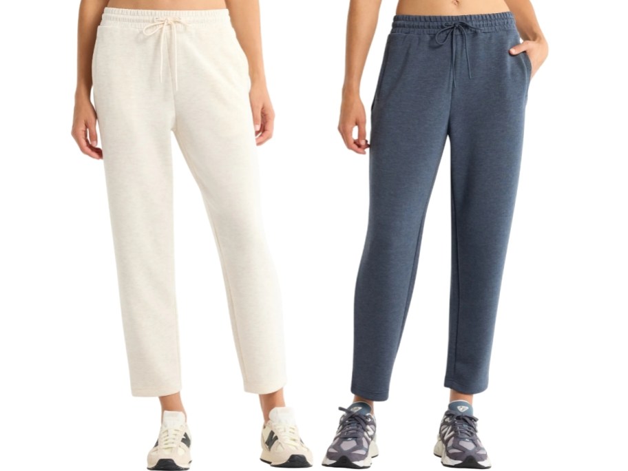 two women in joggers