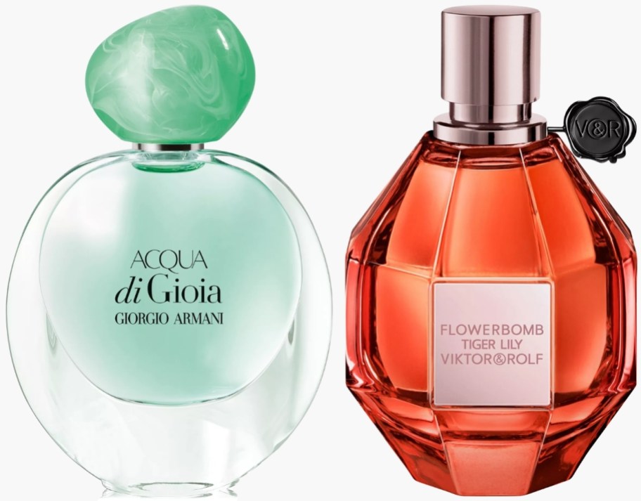 2 bottles of perfume