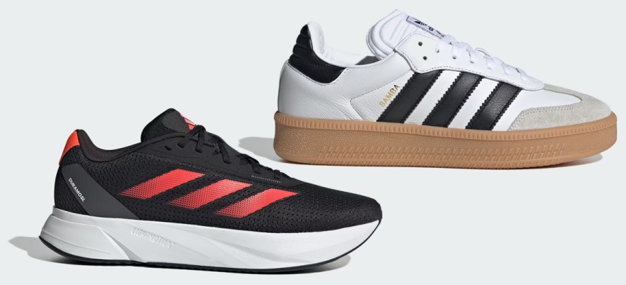 adidas Men's Duramo SL Running Shoes and adidas Samba XLG Shoes