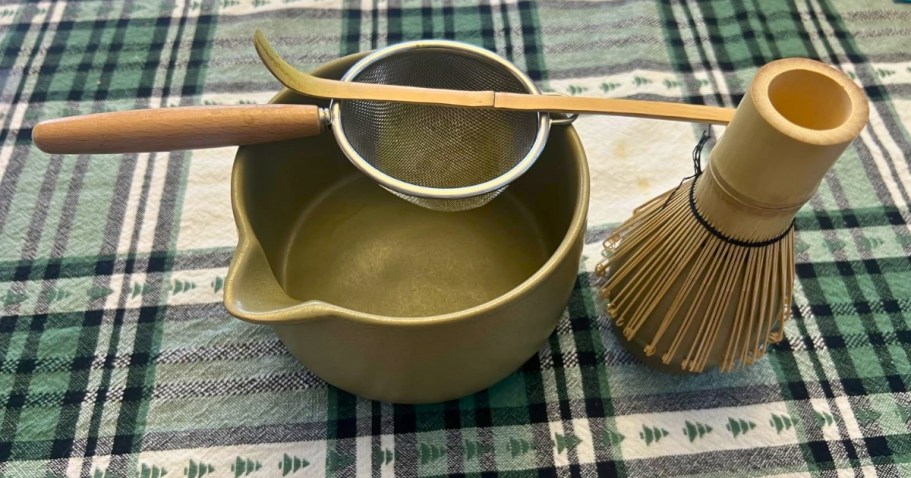 Make Café-Style Matcha at Home With This $8.49 Set