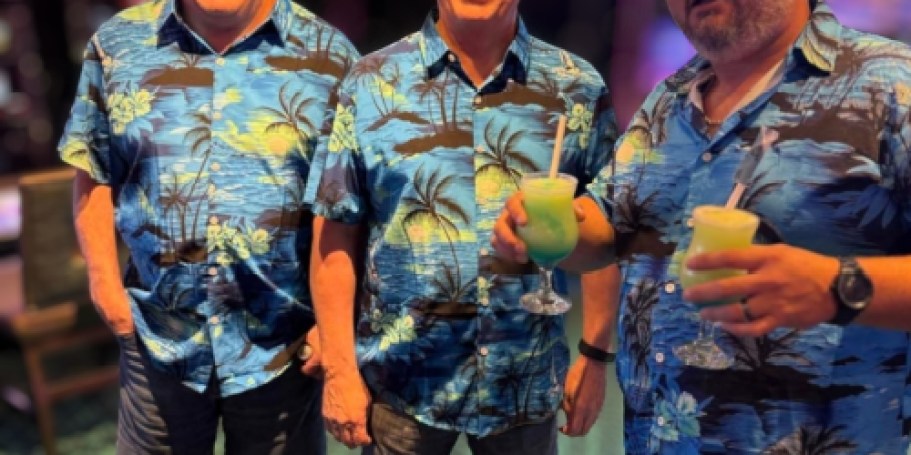 Men’s Hawaiian Shirts from $6.99 on Amazon (Tons of Fun Prints!)