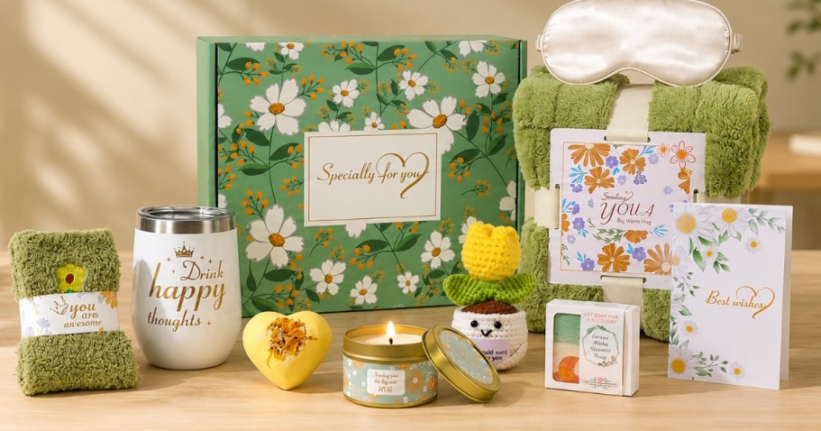Up to 50% Off Women’s Self-Care Gift Boxes on Amazon