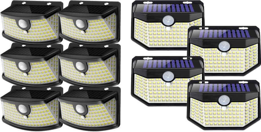 10 solar lights 