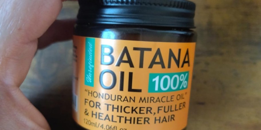 Highly-Rated Batana Hair Growth Oil Only $4.99 on Amazon (Reg. $19.99)