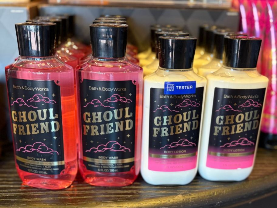 Bath & Body Works Halloween Ghoul Friend Body Wash and Lotion