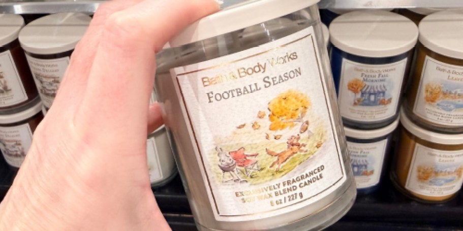 Bath & Body Works Single Wick Candles Only $5.95 (Reg. $17)