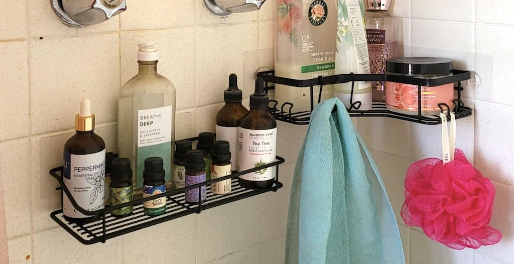 Organize Your Shower with This No-Drill 3-Piece Caddy Set | Just $8.66 on Amazon
