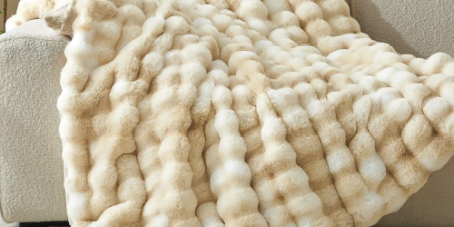 BEDELITE Throws From $17 on Amazon (reg. $45) | Compare to $138 Anthro Version!