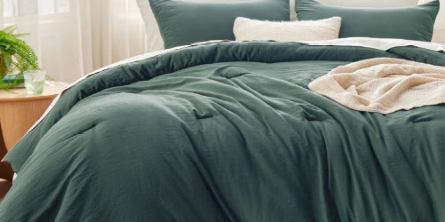 WOW! Get an Entire Comforter Set for UNDER $17 Shipped