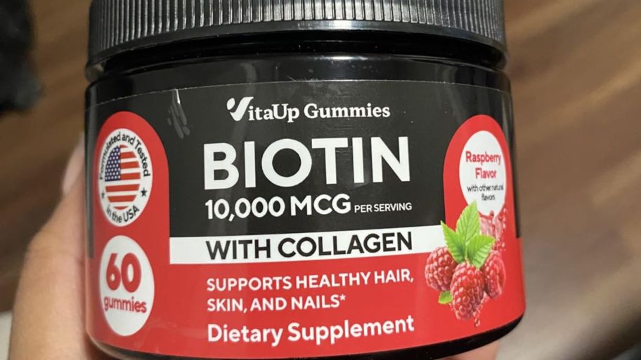VitaUp Biotin Gummies 60-Count Just $12.96 on Amazon | Tons of 5-Star Reviews