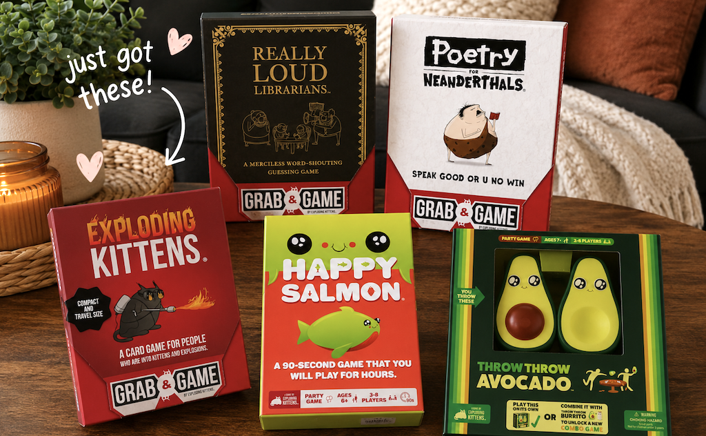 *HOT* FOUR Exploding Kittens Games Only $19.99 Shipped (Just $5 Each)