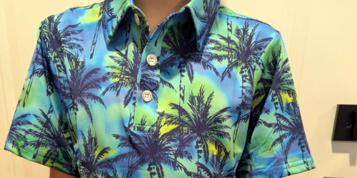 Boys Moisture-Wicking Polos Just $8 on Amazon (Includes Fun Hawaiian Prints)