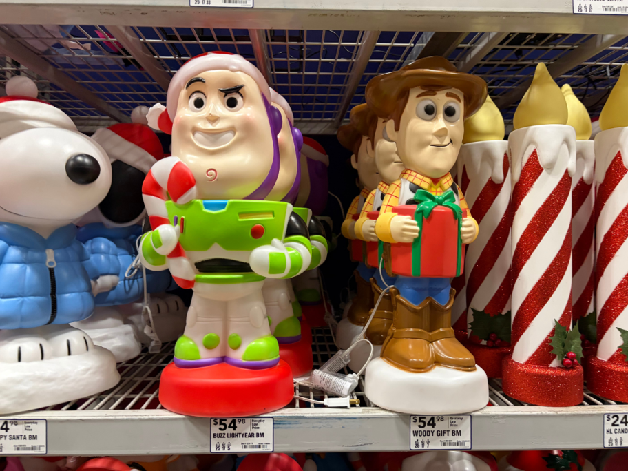 christmas toy story blow molds