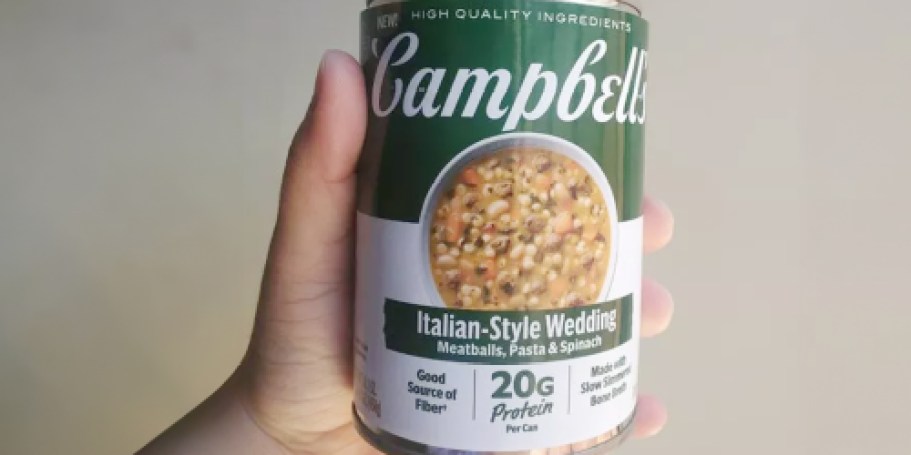 Campbell’s NEW Protein-Packed Soups Have 20g of Protein and Just $1.79 on Amazon!
