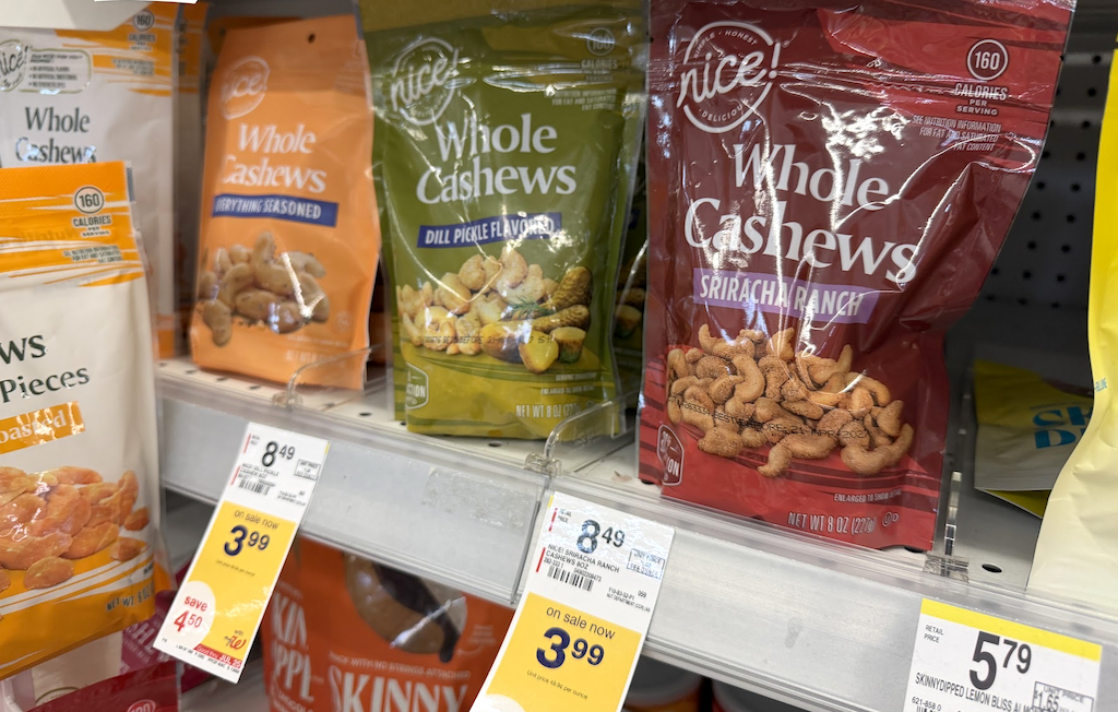 Cashews on sale 