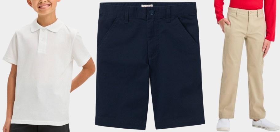 cat and jack boys uniform separates