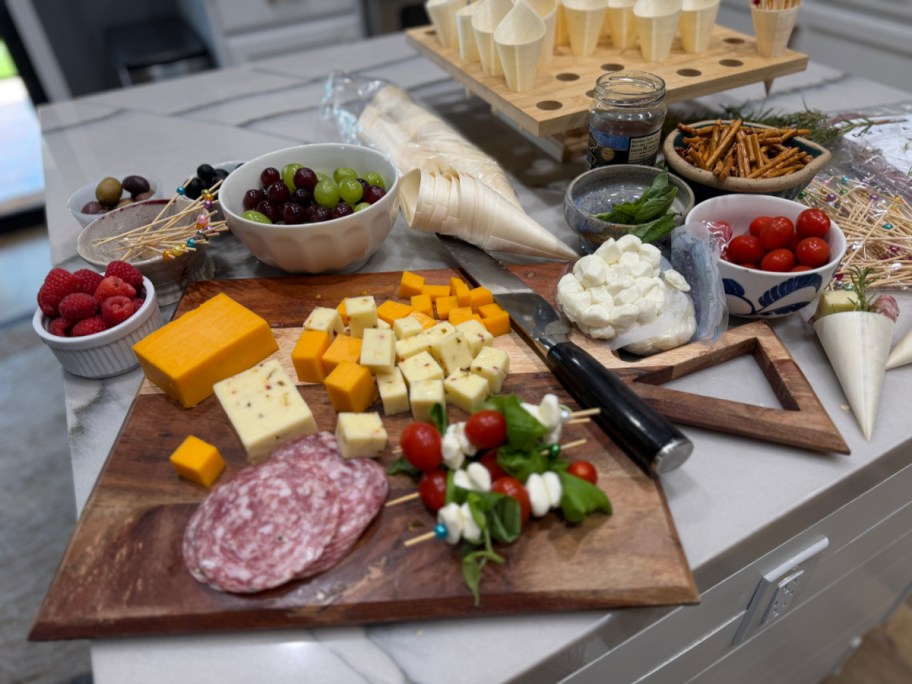 charcuterie cone supplies meat and cheese cups 