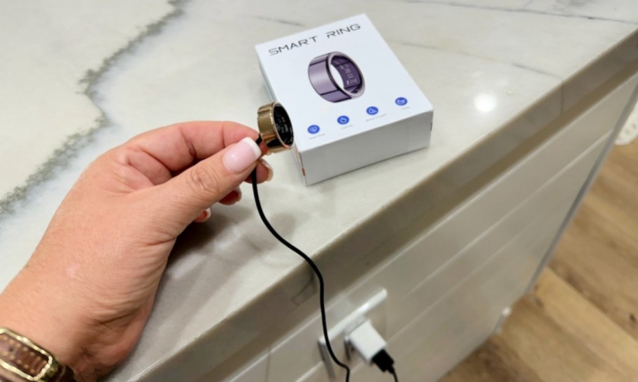 charging an amazon budget smart ring