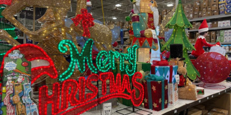 NEW Lowe’s Christmas Decor | Elf on the Shelf, Disney, Highland Cows & More