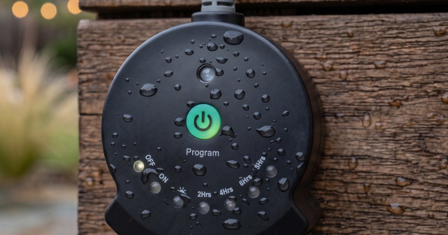 Set It & Forget It: Outdoor Lighting Timer w/ Remote Just $5 Shipped