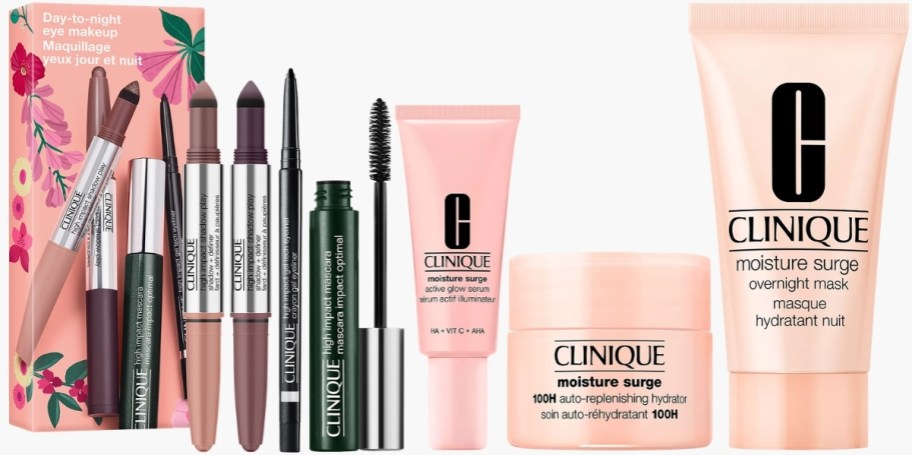 an eye giftset and skincare gift set