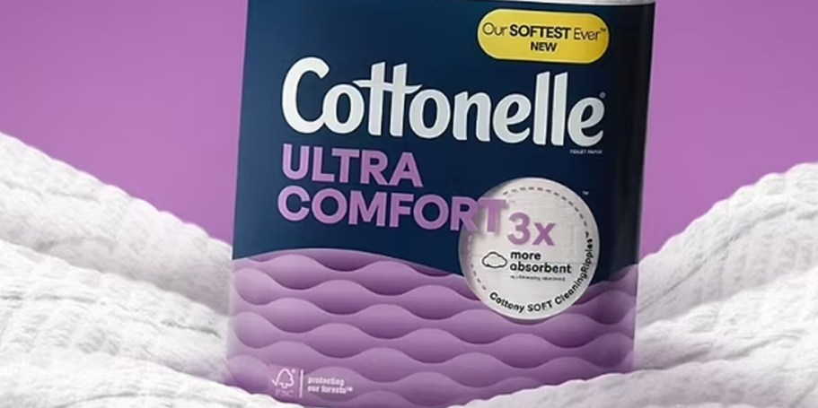 Cottonelle Toilet Paper Mega Rolls 48-Count Just $31.78 Shipped on Amazon (Reg. $55)