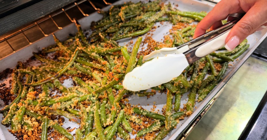Stop Microwaving Frozen Green Beans and Bake Them Like THIS Instead