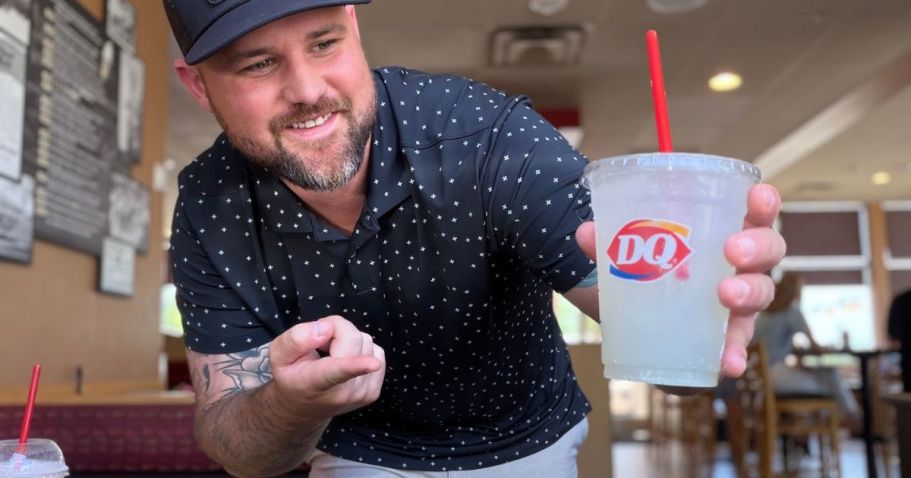 Last Chance! FREE Dairy Queen Lemonade Sparkler or Cooler w/ $1 App Purchase