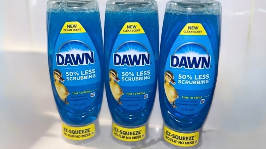 THREE Dawn EZ-Squeeze Dish Soaps Only $2.66 Each Shipped on Amazon