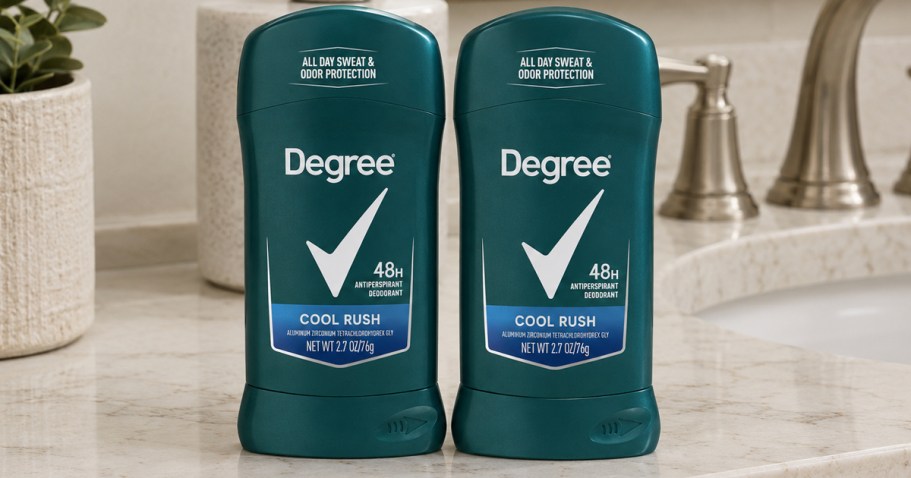 Degree Men’s Deodorant 2-Pack Only $3 Shipped on Amazon