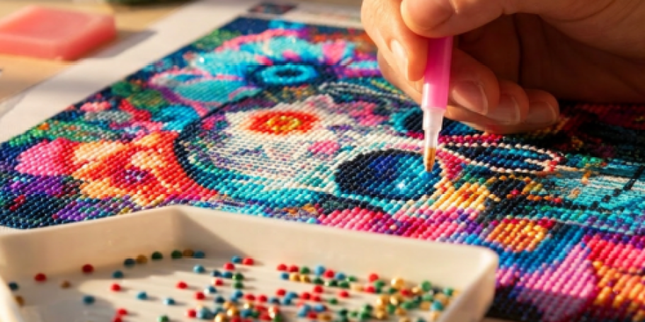 Diamond Art Kits from $3.99 on Amazon (Tons of Designs!)