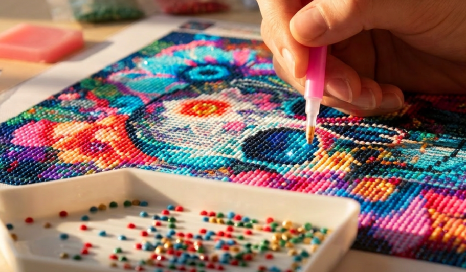 Diamond Art Kits from $3.99 on Amazon (Tons of Designs!)
