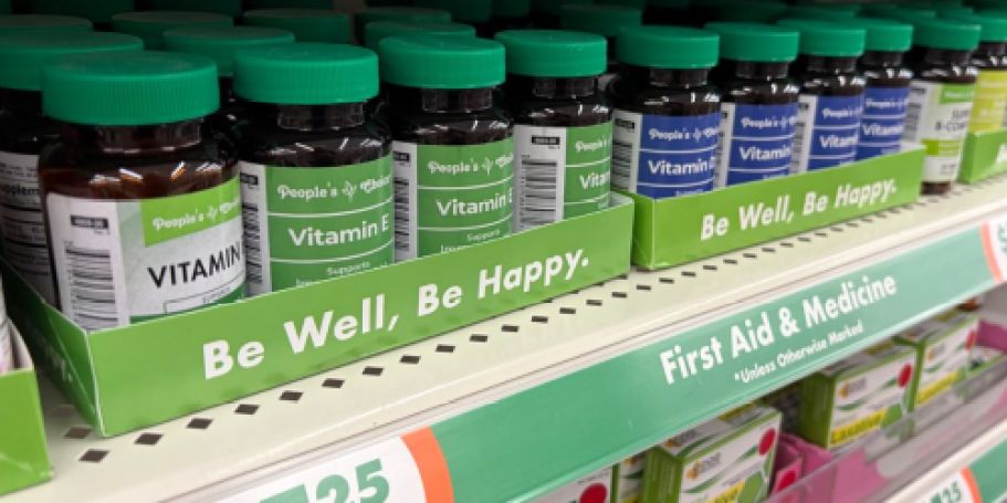 Cheaper Than Your Morning Coffee: Get a Month’s Supply of Vitamins for $1.25 at Dollar Tree